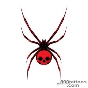 Spider On Web Tattoo On Bicep_28