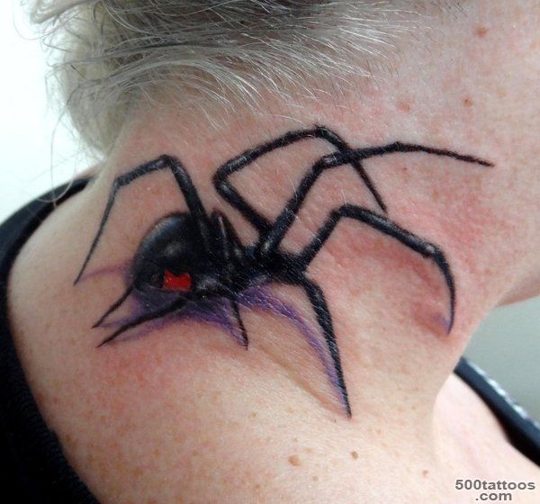 30 Awesome Spider Tattoo Designs  Art and Design_11