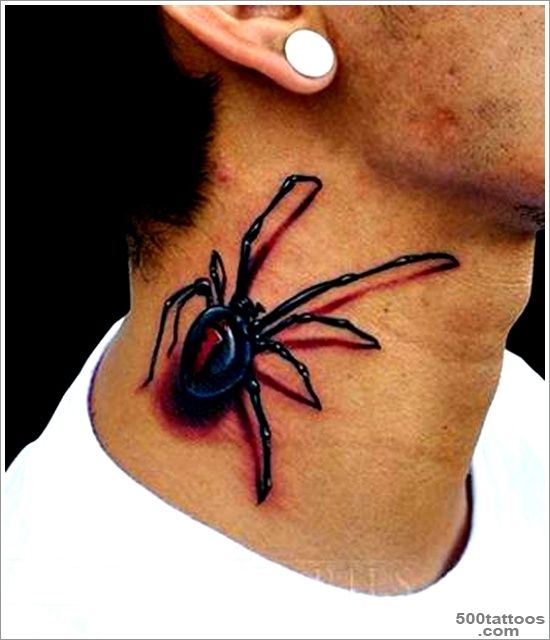35 Spider Tattoos that will get you all tangled_3