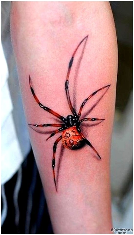 35 Spider Tattoos that will get you all tangled_8