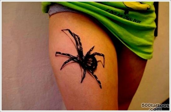 35 Spider Tattoos that will get you all tangled_14