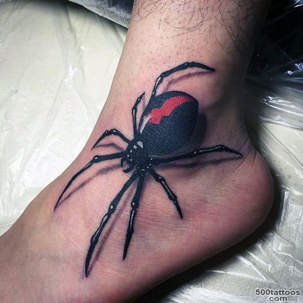 100 Spider Tattoos For Men   A Web Of Manly Designs_23