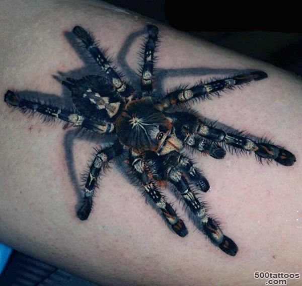 100 Spider Tattoos For Men   A Web Of Manly Designs_45