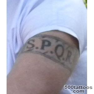 Spqr tattoo design, idea, image