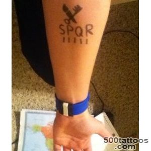 SPQR Tattoo, daughter of Trivia (Hecate)  Go chase a donut _15