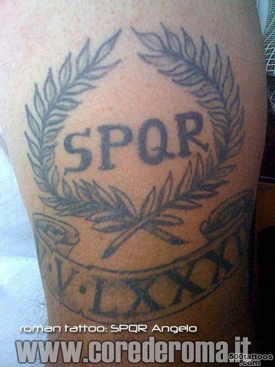Military tattoo. SPQR + Legion.  #39Exitus Roma#39  Pinterest ..._10