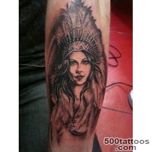 head dress squaw indian girl pinup feathers  tatoo  Pinterest _27