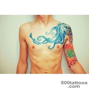 Squid tattoo design, idea, image