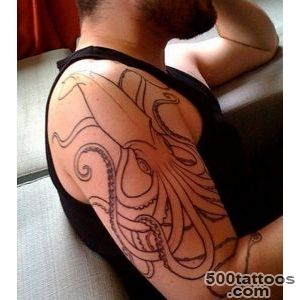 38+ Squid Tattoos On Arm_42