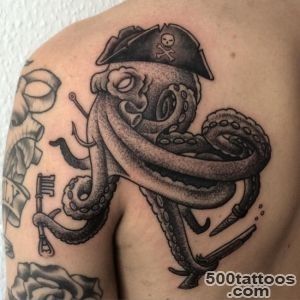 100 Marine Octopus Tattoos Meaning and Designs_3