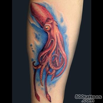 Squid Tattoo Meanings  iTattooDesigns.com_1