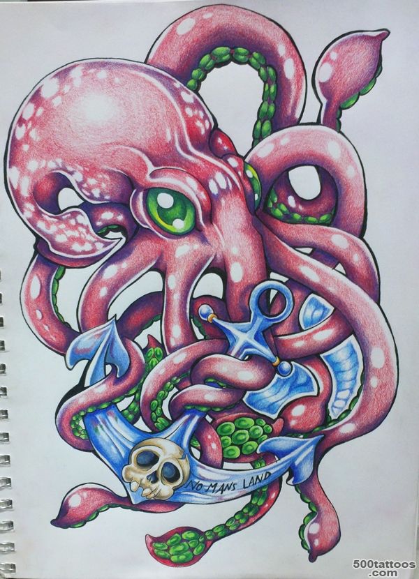 Squid Tattoo Related Keywords amp Suggestions   Squid Tattoo Long ..._17