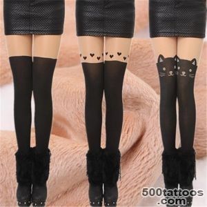 Online Buy Wholesale cat tattoo stockings from China cat tattoo _12