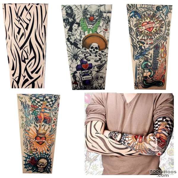 Buy Tattoo accessories 6pcspack Stretchy Fake Tattoo Sleeves Arm ..._ 31