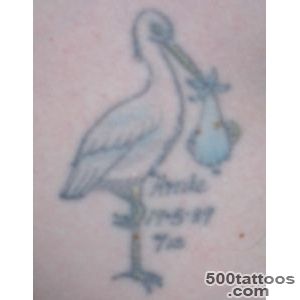 Stork Tattoo Picture_6