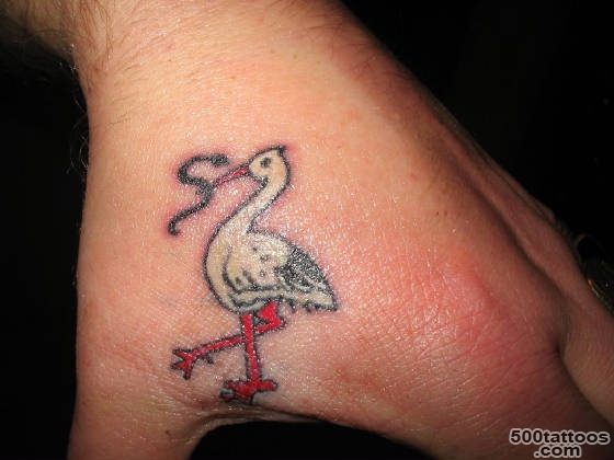 Stork tattoo  Frans Schmit  Flickr_47