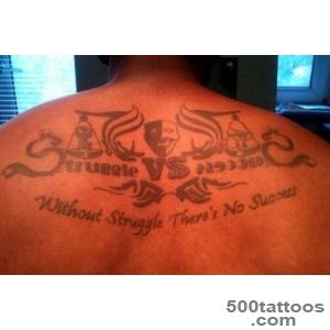 Without struggle there#39s no success  tattoo  design  self made _23