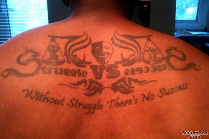 Without struggle there#39s no success  tattoo  design  self made ..._23