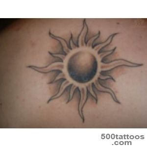 29+ Beautiful Hippie Sun Tattoos_19