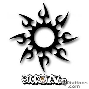 Tribal Sun Tattoo Design amp Free Tribal Sun Tattoos_48