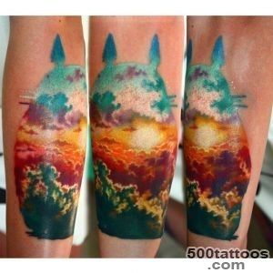 Over Clouds Sunset tattoo  Best Tattoo Ideas Gallery_28