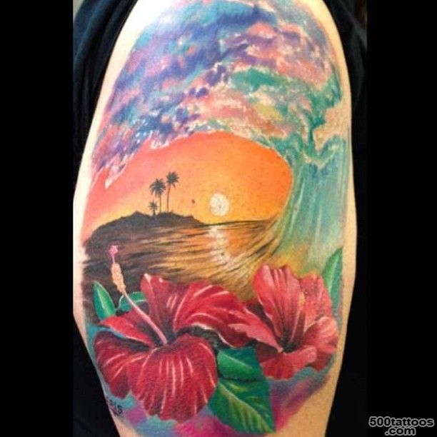 Delightful Sunset and Sunrise Tattoos  Tattoo Ideas Gallery ..._5