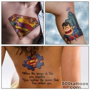 Awesome Superman Tattoo Design Ideas_48