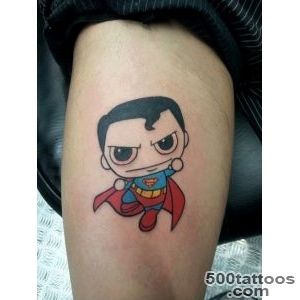Cute#superman#tattoo  Tattoo  Pinterest  Superman Tattoos _16