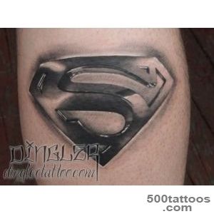 dinglersuperman superman tattoo black and grey_25