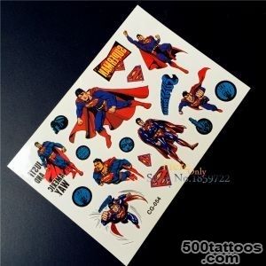 Online Buy Wholesale superman tattoos from China superman tattoos _39
