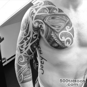 Sleeve Maori Superman Tattoo  Best Tattoo Ideas Gallery_23