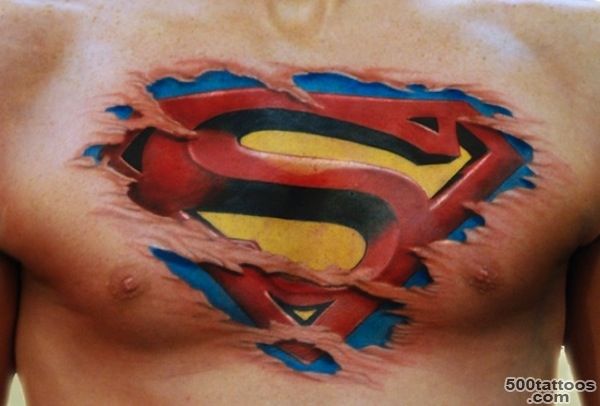 25 Superman Tattoo for the Hero in You_1