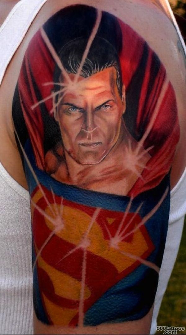 35 Inspirational Superman Tattoos   nenuno creative_15