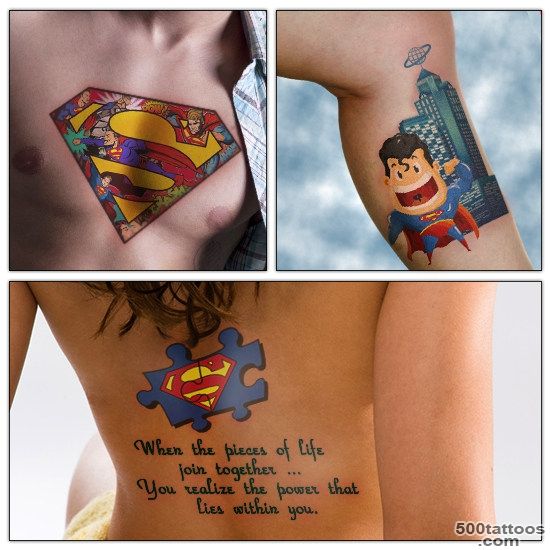 Awesome Superman Tattoo Design Ideas_48
