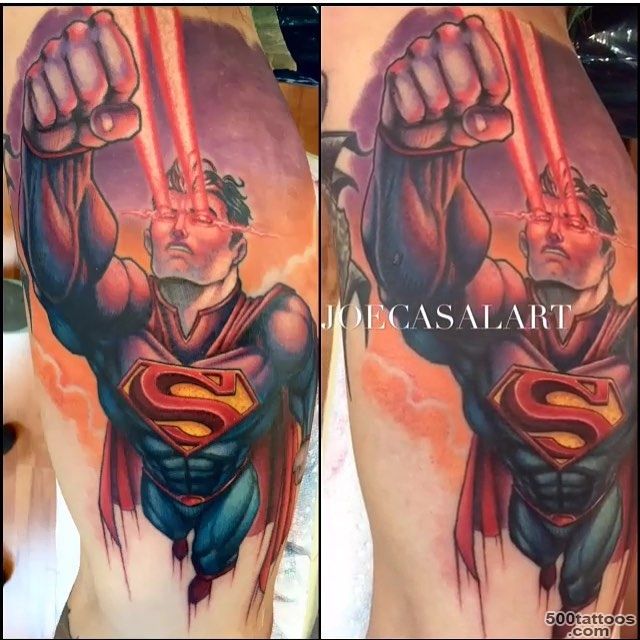 Claddagh Tattoos — Superman tattoo by Joe Casal Art 40+ Beautiful..._36