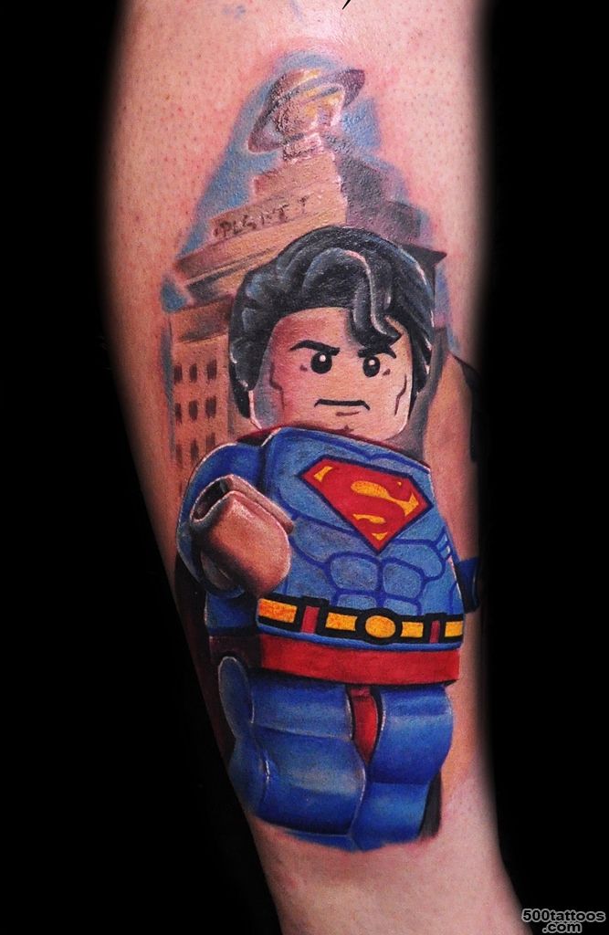 Superman tattoo by Max Pniewski   Design of TattoosDesign of Tattoos_32