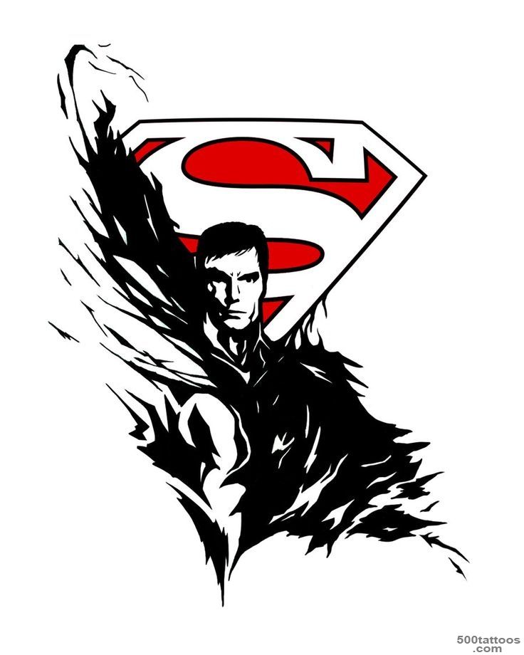Superman tattoo design by p  O  w.deviantart.com on @deviantART ..._21