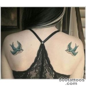 35 Sweet and Meaningful Swallow Tattoos_12