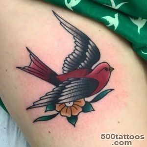 Swallow Bird Tattoo_4