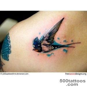 Understanding the Trend Swallow Tattoos_28