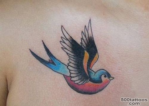 25 Wonderful Swallow Tattoo Collection  CreativeFan_18