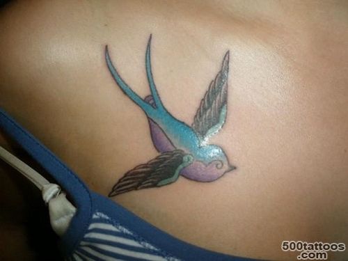 25 Wonderful Swallow Tattoo Collection  CreativeFan_40
