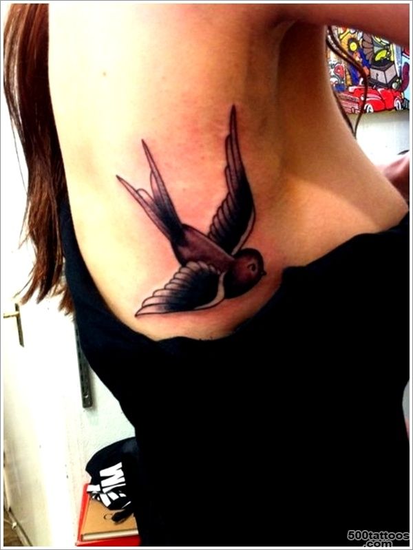 35 Sweet and Meaningful Swallow Tattoos_11
