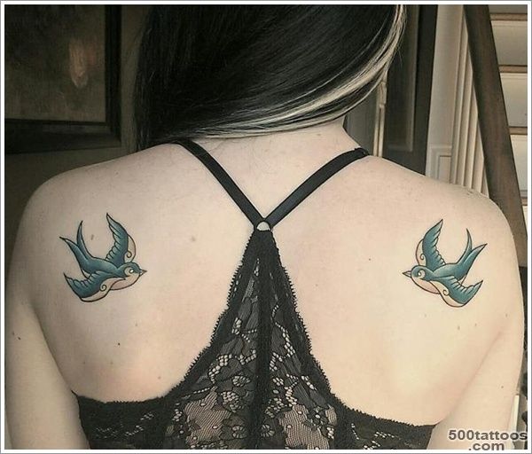 35 Sweet and Meaningful Swallow Tattoos_12