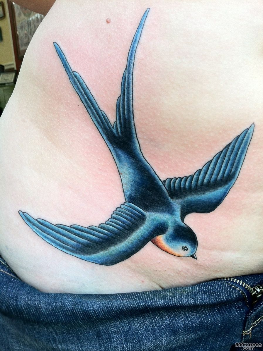 Swallow Tattoo On Hip   Tattoes Idea 2015  2016_24