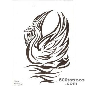 Top White Swan Tattoo Images for Pinterest Tattoos_25