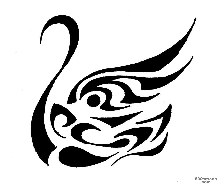 DeviantArt More Like Swan Tattoo Design by Soul Dead_27