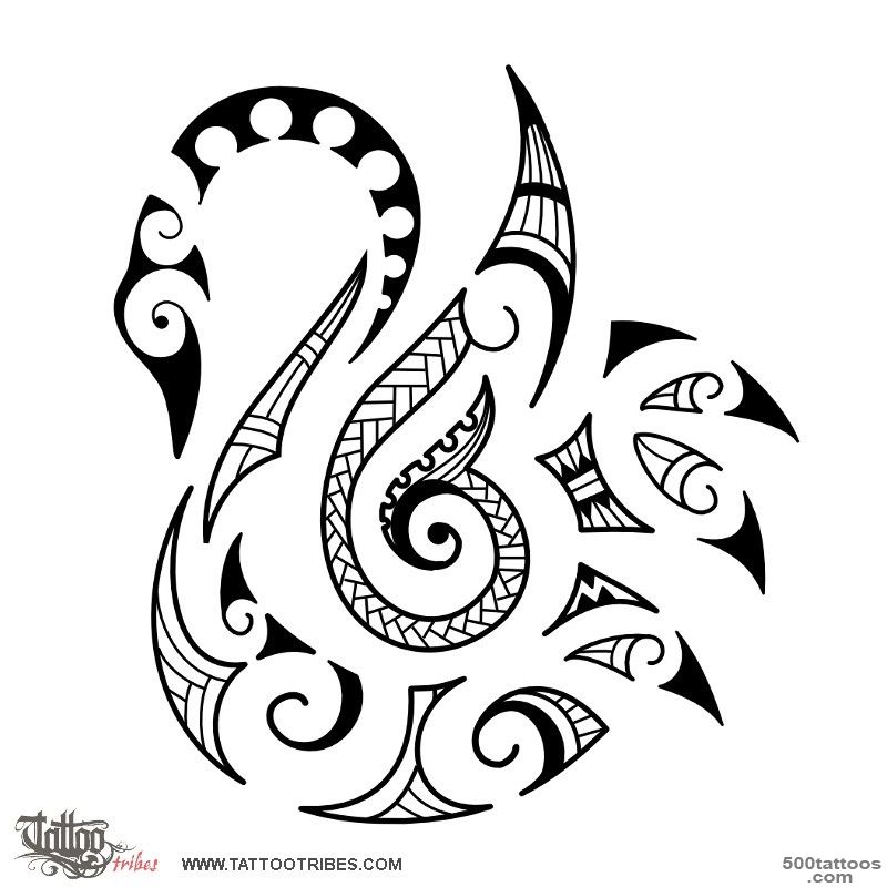Tattoo of Maori style swan, Maori series   AIR tattoo   custom ..._42