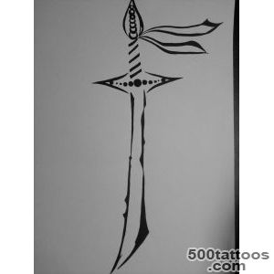 20+ Fantastic Sword Tattoo Designs_7