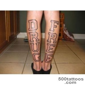 DRUG FREE – Tattoo Picture at CheckoutMyInkcom_47JPG